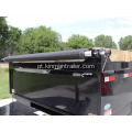 Utility Dump Trailer Landscape Tarp System Mesh Tarp Roller Hardware